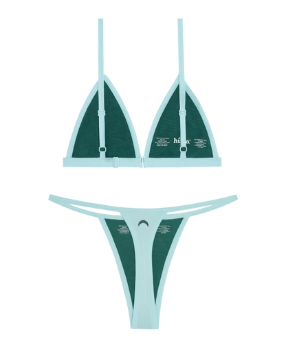 String Bra & String Thong Set