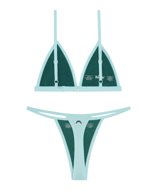 String Bra & String Thong Set