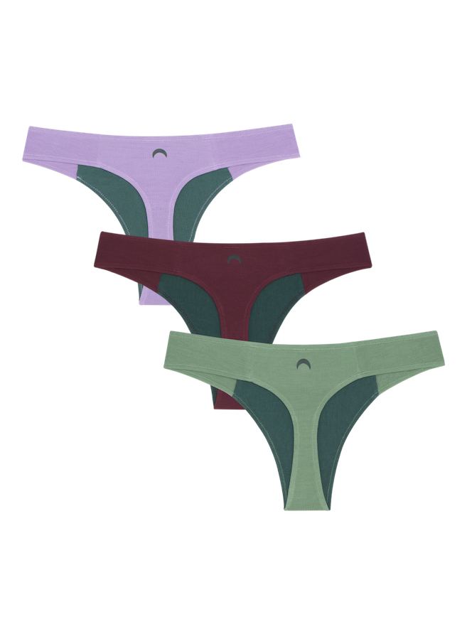 Low Profile Thong 3-Pack