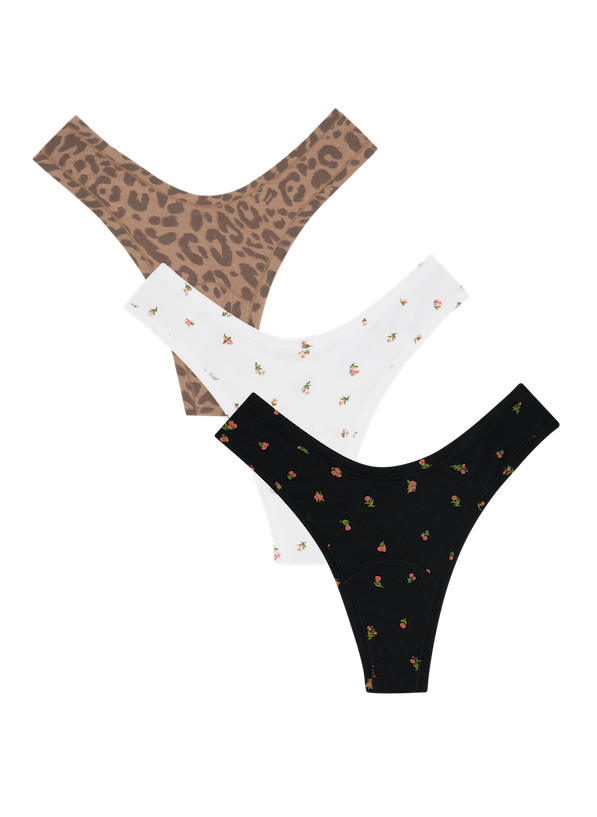 Dipped Thong 3-Pack