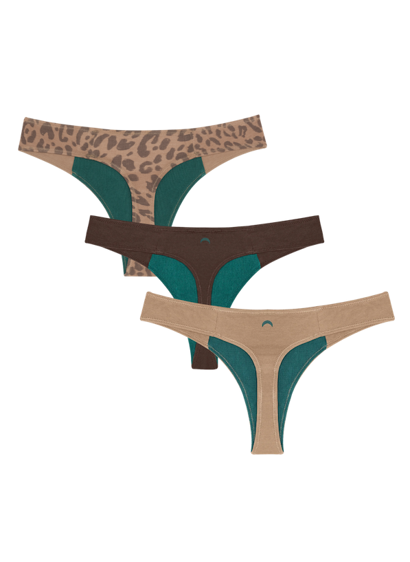 Low Profile Thong 3-Pack