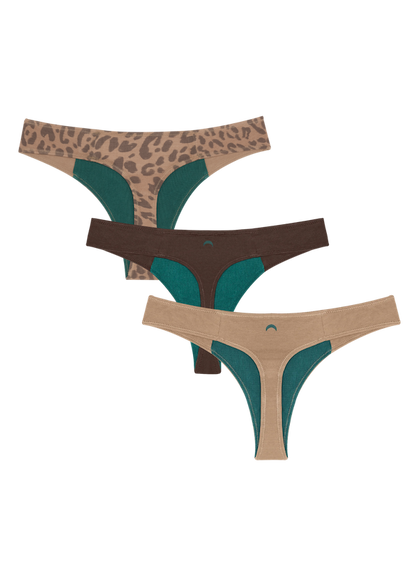 Low Profile Thong 3-Pack