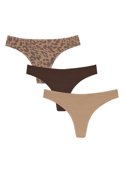 Low Profile Thong 3-Pack