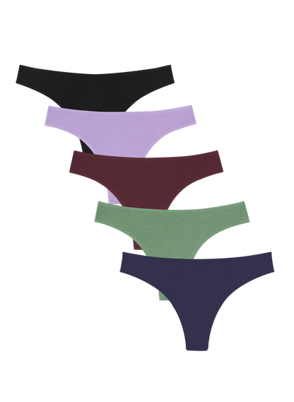 Low Profile Thong 5-Pack