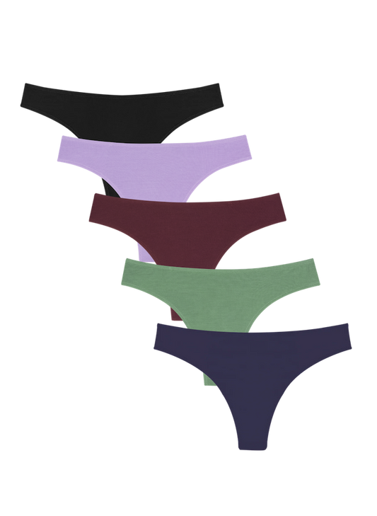 Low Profile Thong 5-Pack