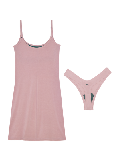 Versi Slip + Dipped Thong Set