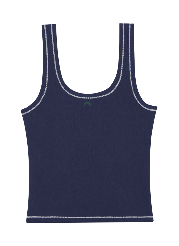Navy / White