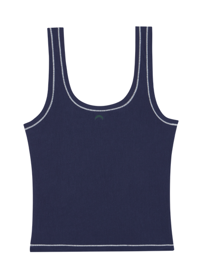 Navy / White