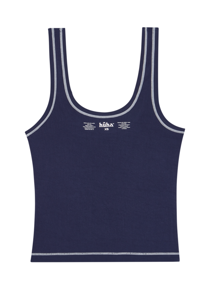Navy / White