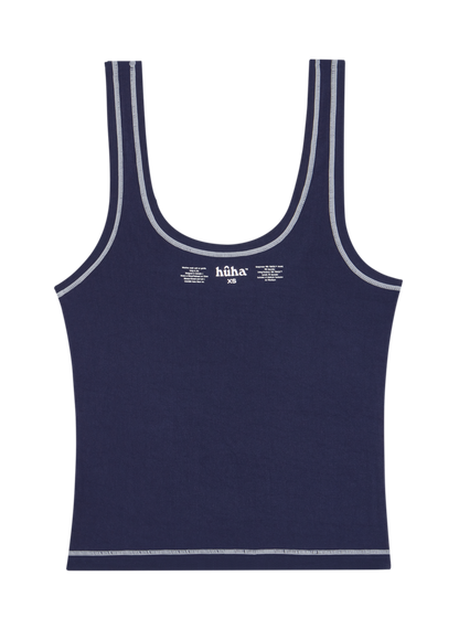 Navy / White