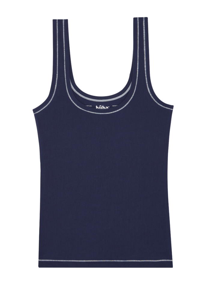 Navy / White