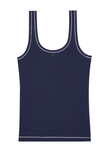Navy / White