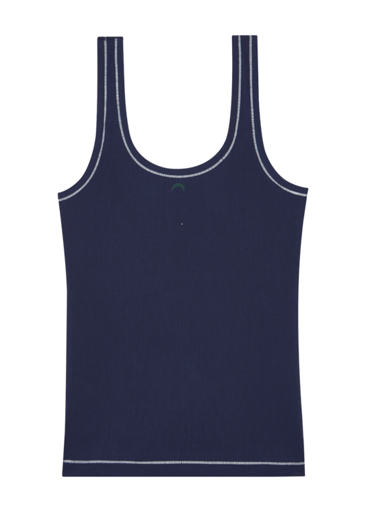 Navy / White