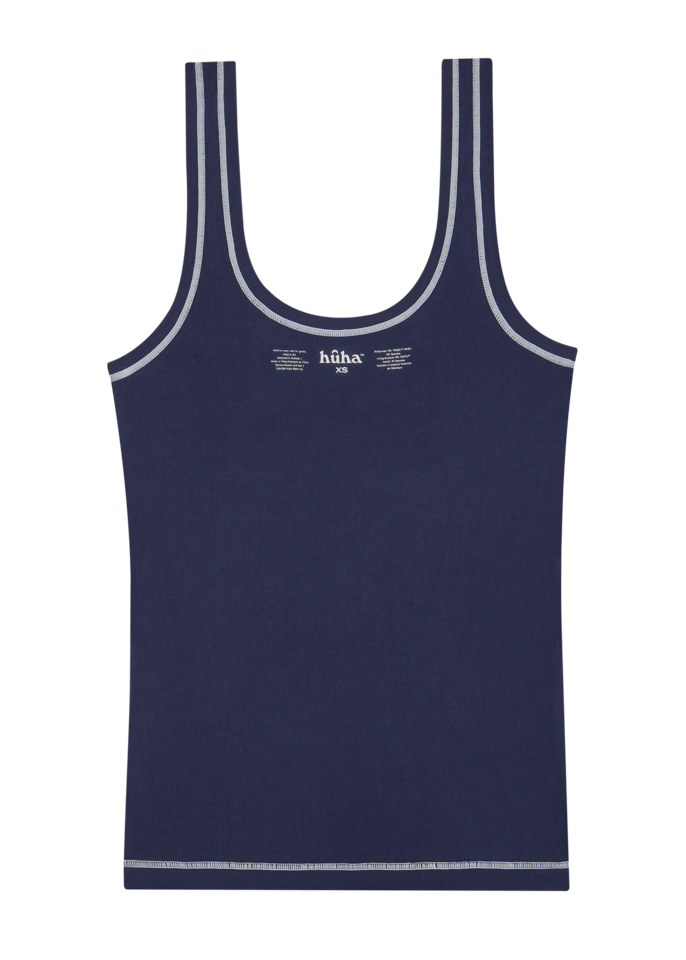 Navy / White