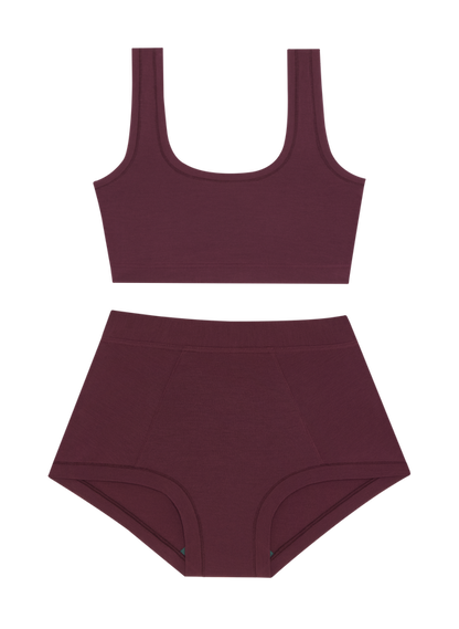 Sporty Bralette & Brief Set