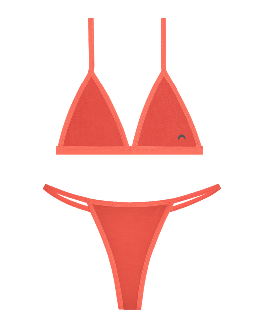 String Bra & String Thong Set