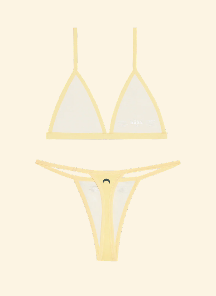 String Bra & String Thong Set