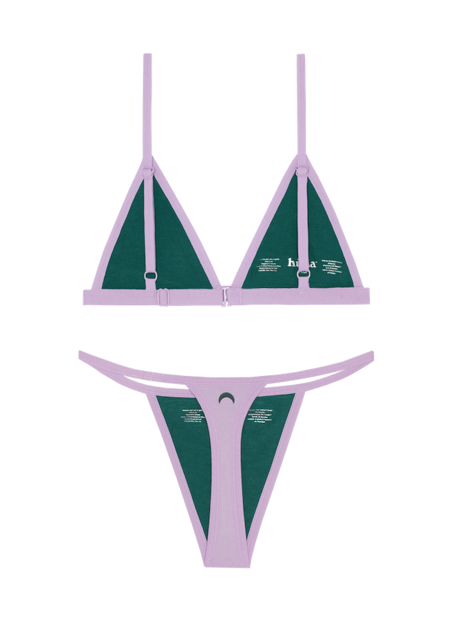 String Bra & String Thong Set