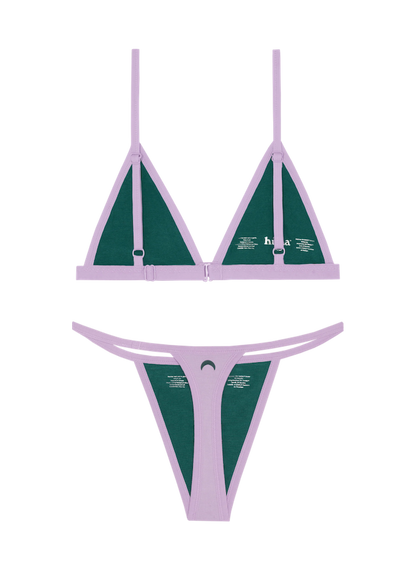 String Bra & String Thong Set
