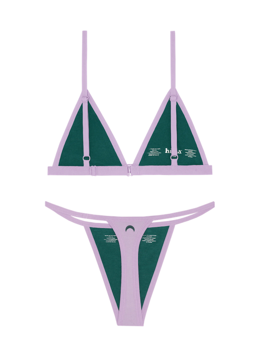 String Bra & String Thong Set