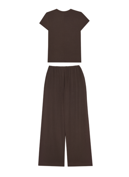 Easy Tee + Everywhere Pant Set
