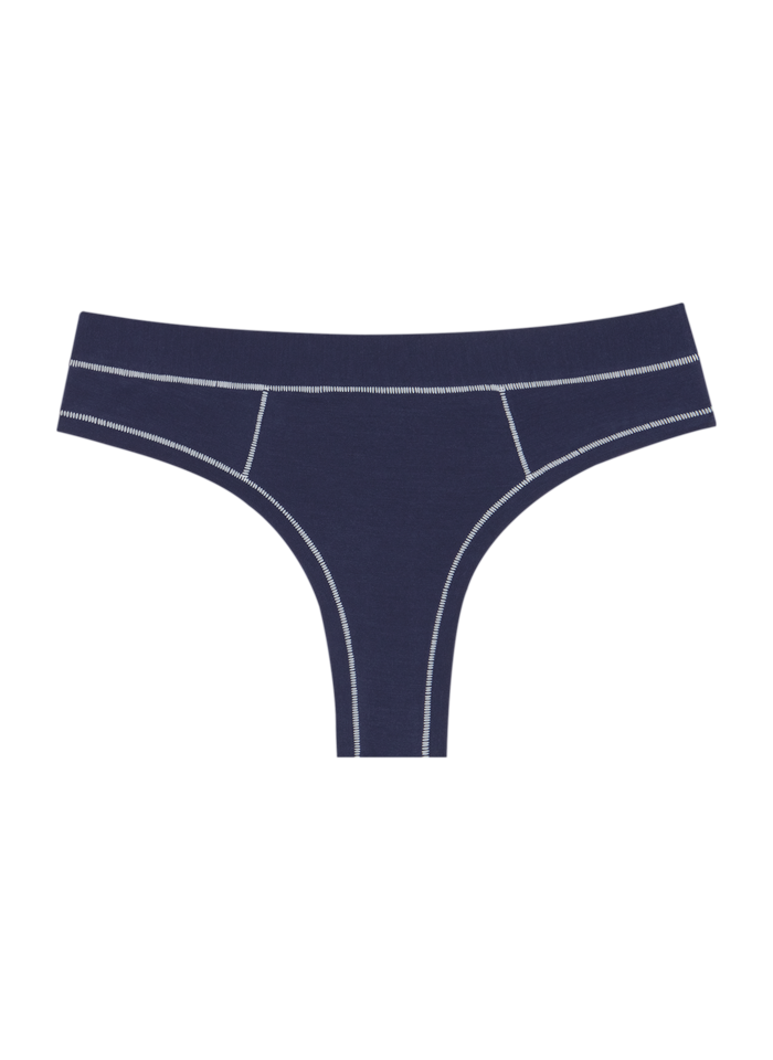 Navy / White