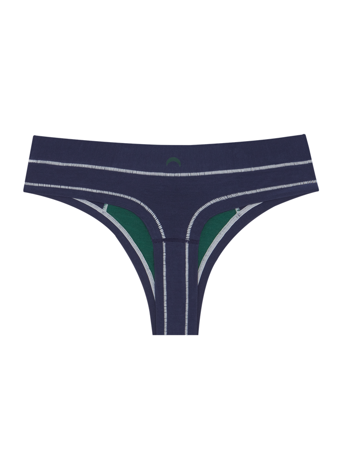 Navy / White