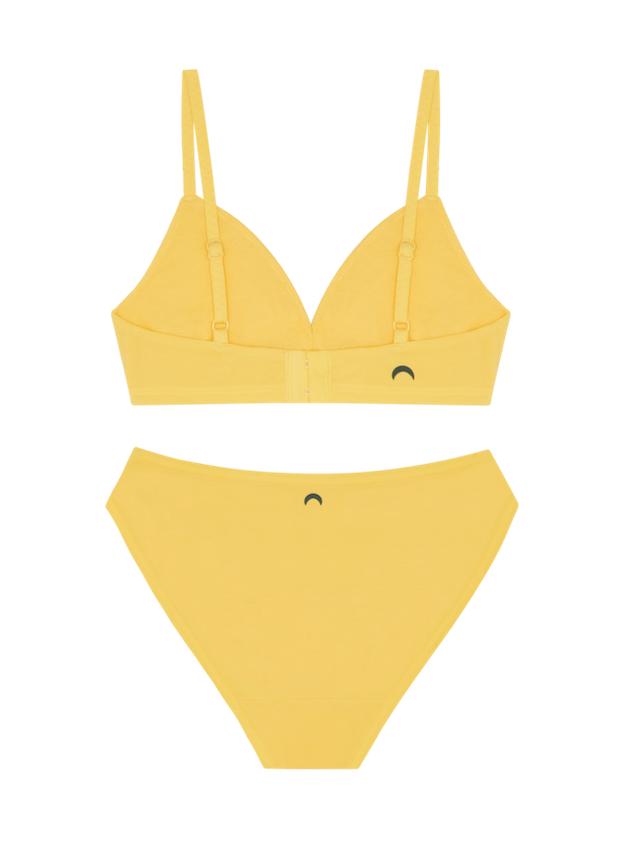 Triangle Bra & Bikini Set