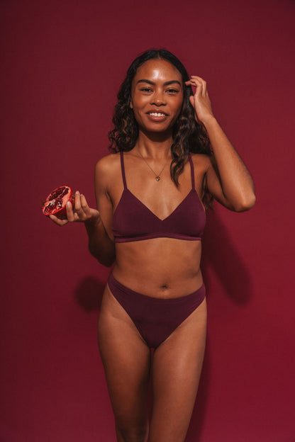 Maroon | Model is wearing size XS