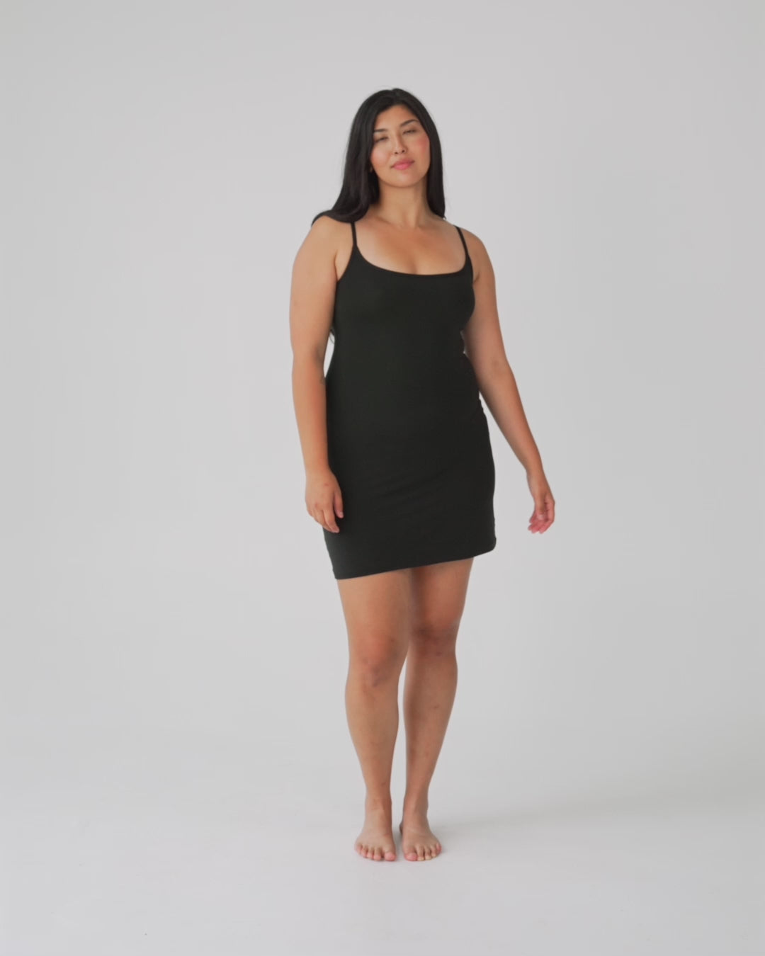 Black | Model is size M top, L bottom and 5'10"