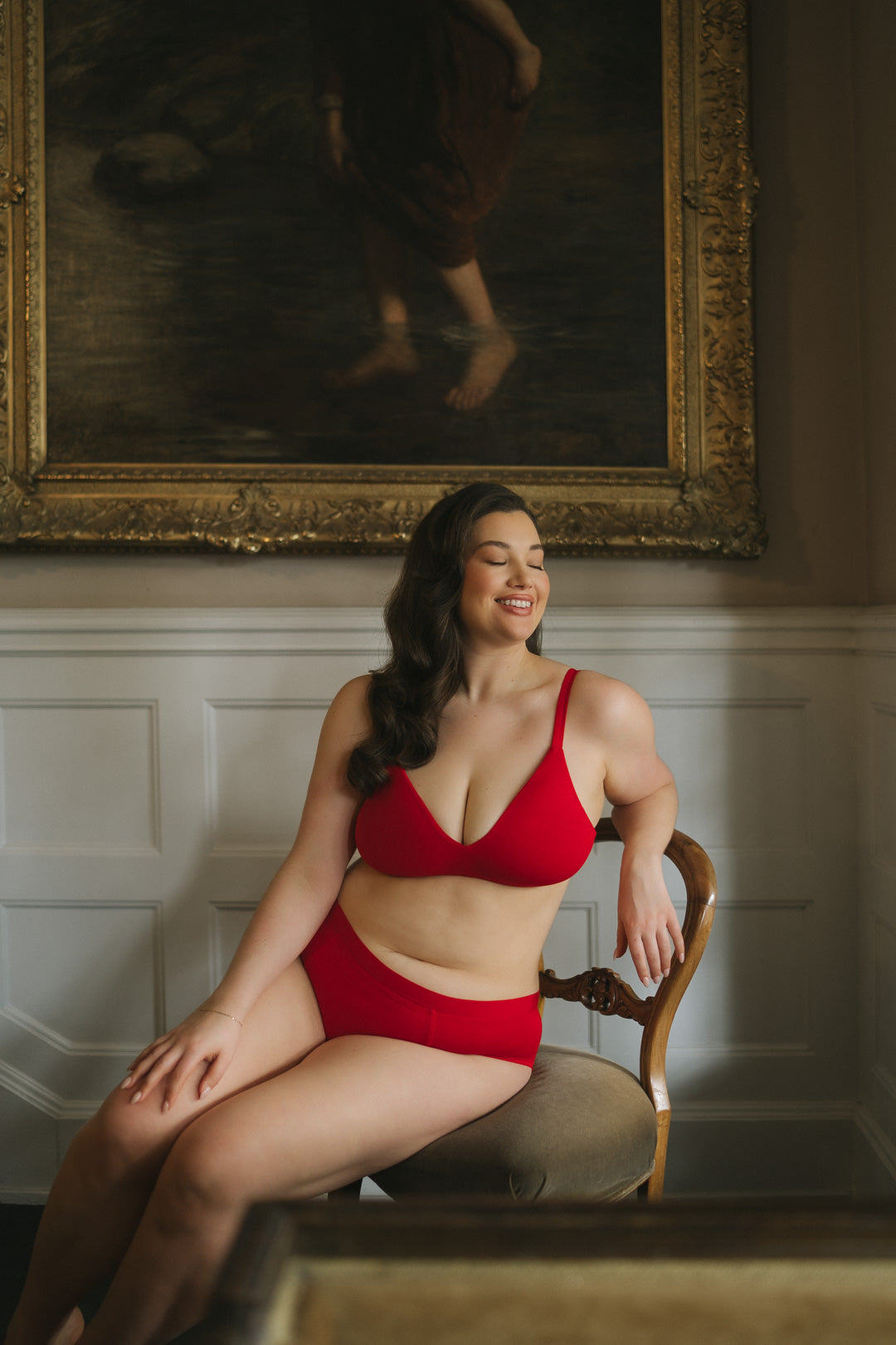 Red | Model is wearing size XL