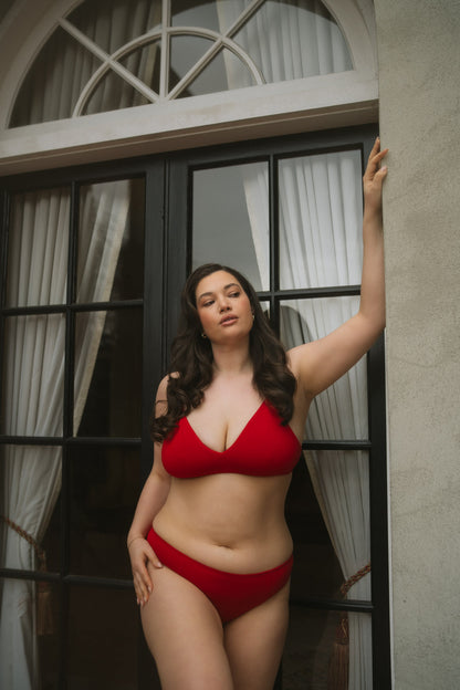 Red | Model is wearing size XL