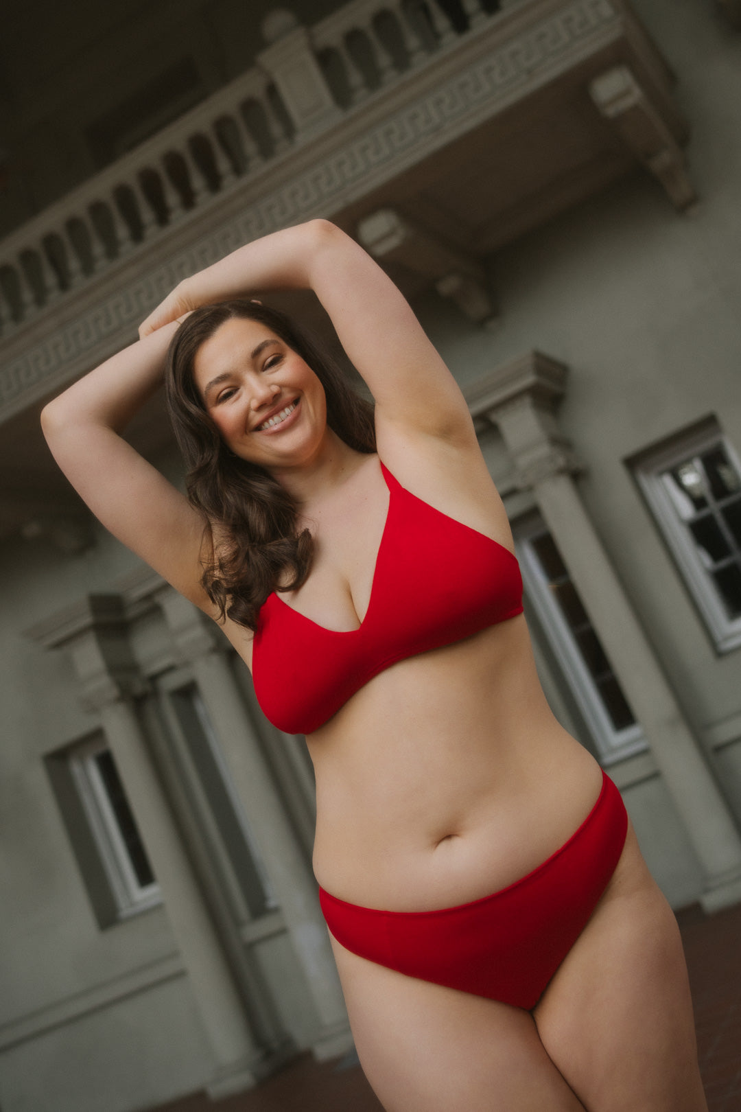 Red | Model is wearing size XL