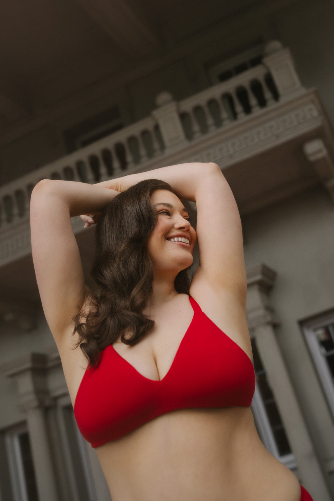 Red | Model is wearing size XL